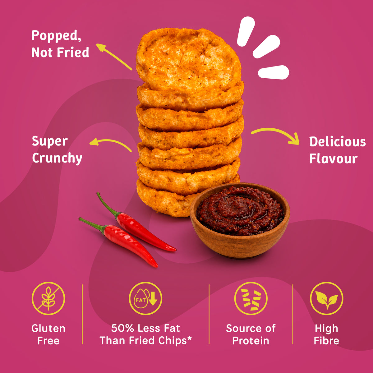 Thai Chilly Pop Chips