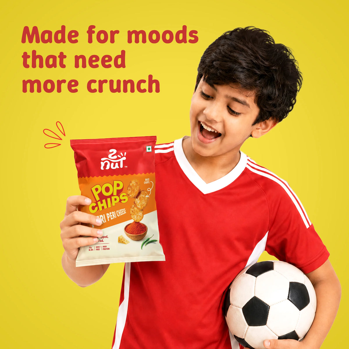 Peri Peri Cheese Pop Chips